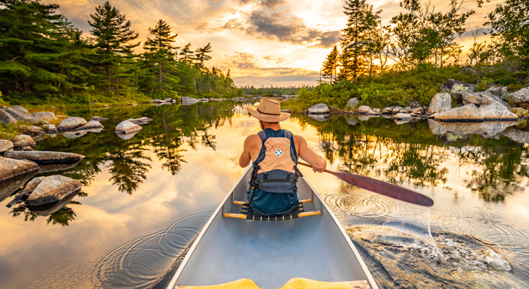 Kanada Nova Scotia Susies Lake Foto Tourism Nova Scotia Acorn Art